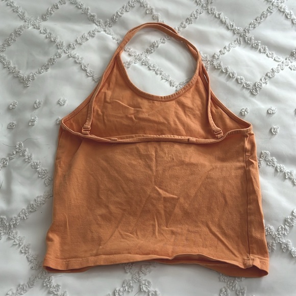 AE cropped orange halter top - Picture 5 of 5